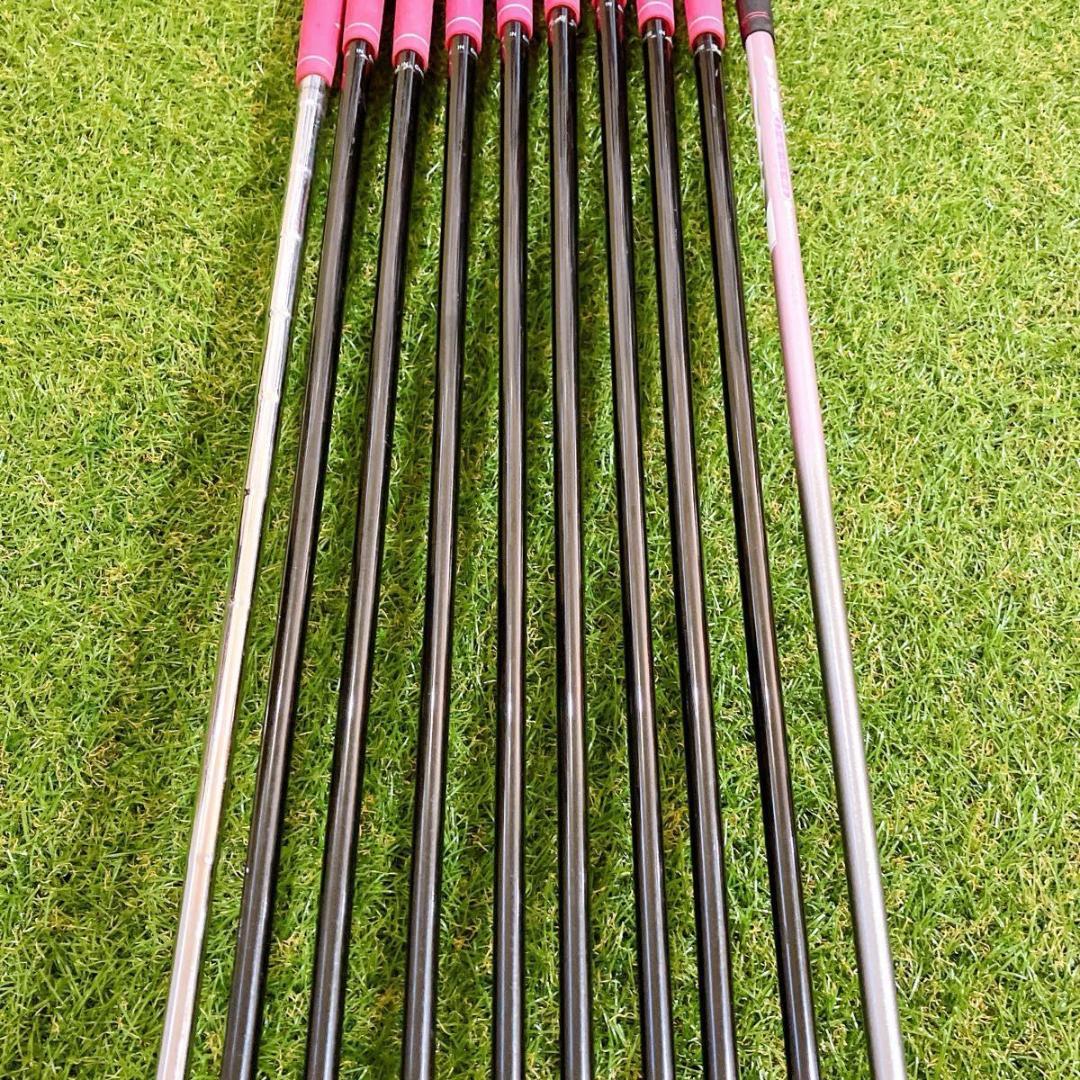 ワールドイーグル レディースゴルフセット 10本 初心者 右 L スリクソン1w