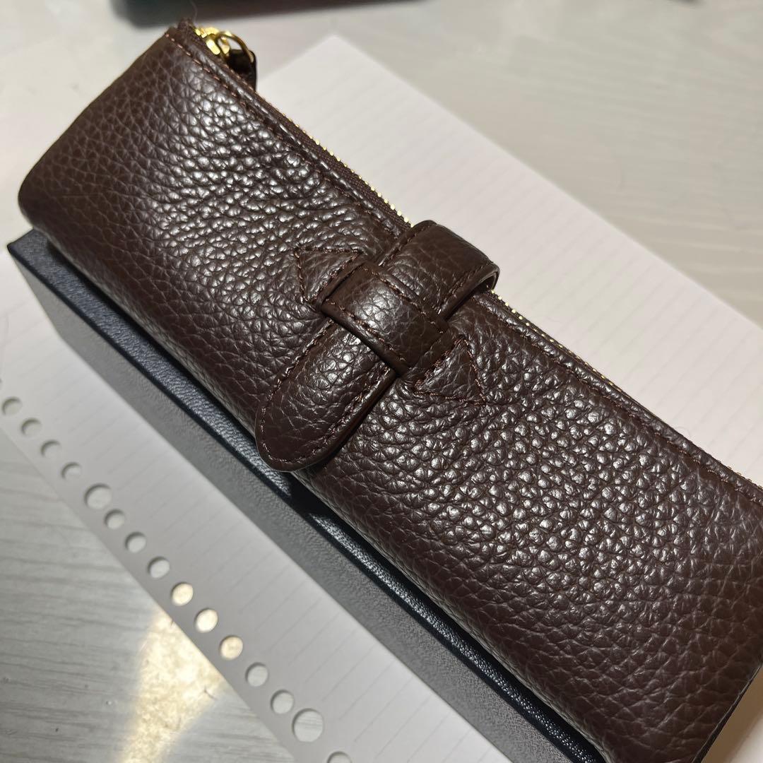 C COMPANY LIMITED ダークブラウン ルポペンケース 筆箱