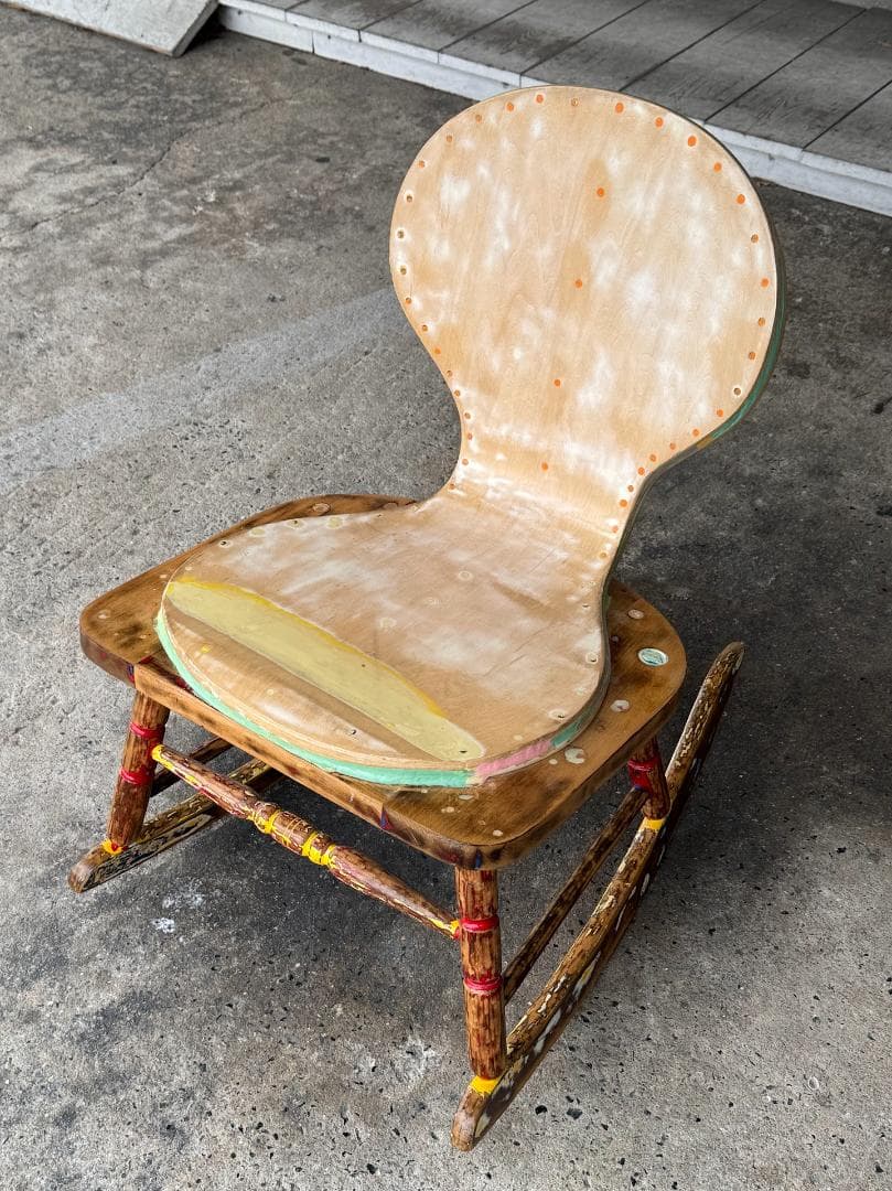 magma デザイン　アーティストユニット ロッキングチェア アート作品