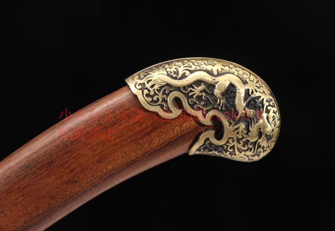 騰龍小腰刀酸枝木T10鋼焼刃  古兵器 武具 刀装具 日本刀 模造刀 居合刀