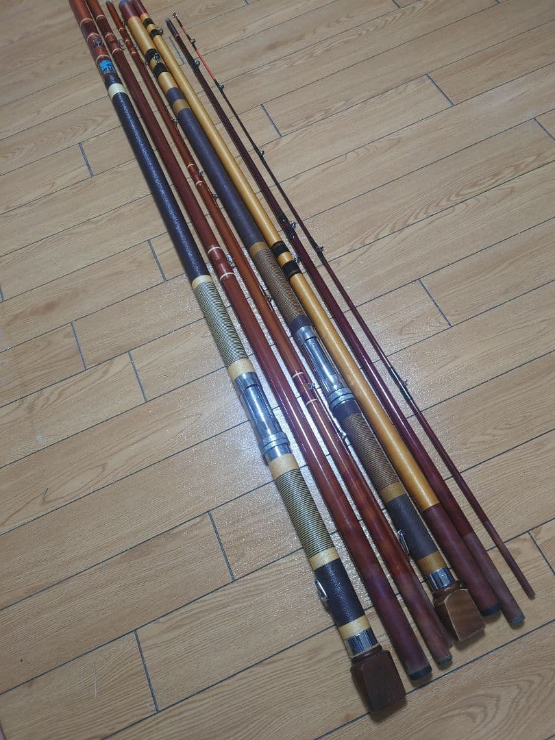 NFT グラス製 石鯛竿 ２セット