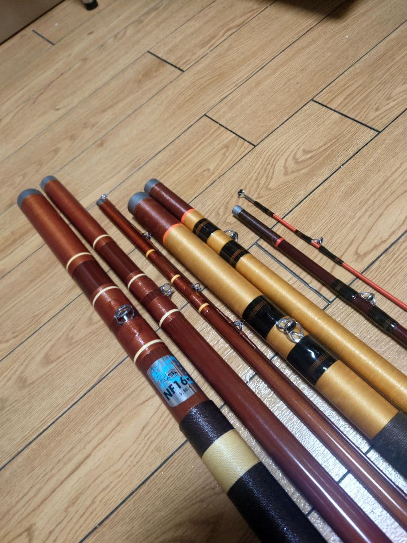 NFT グラス製 石鯛竿 ２セット