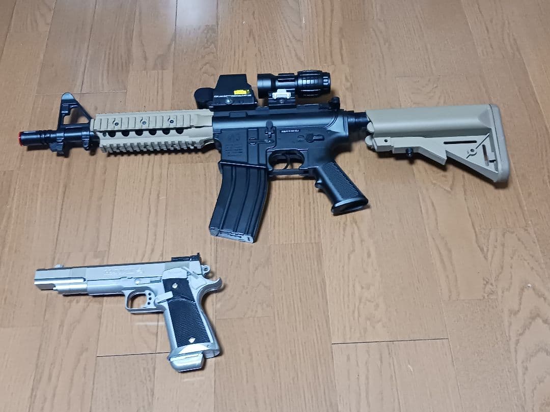 ・10禁電動ガンM4 　カスタム品 ・センチメーターマスター　33%値下げ