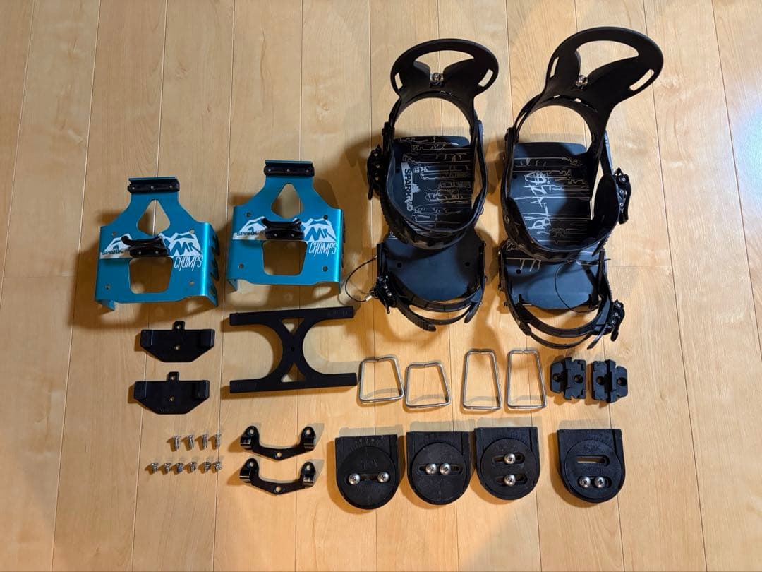 SPARK R&D スプリットボード用バインフルセット　クランポン付き