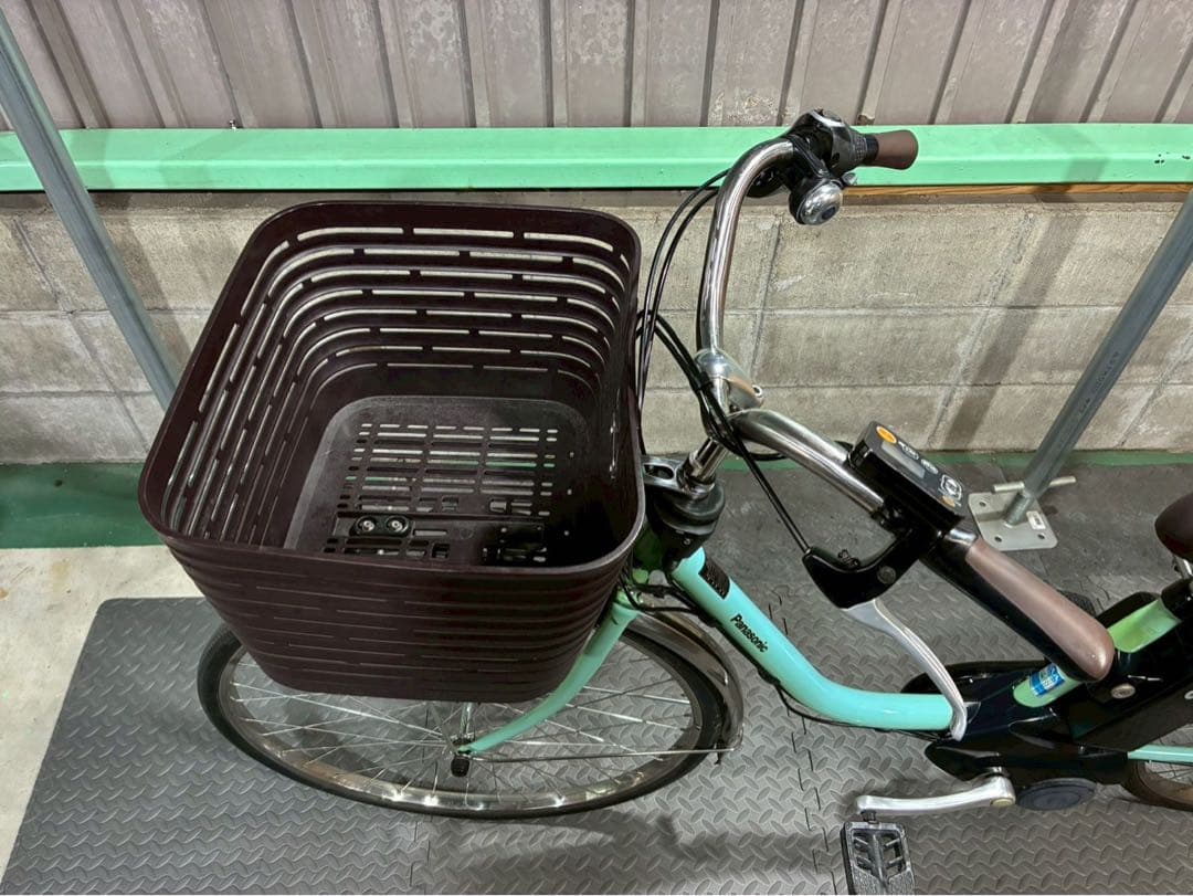 №8500電動自転車 パナソニック ビビDX 26インチ バッテリー大容量！