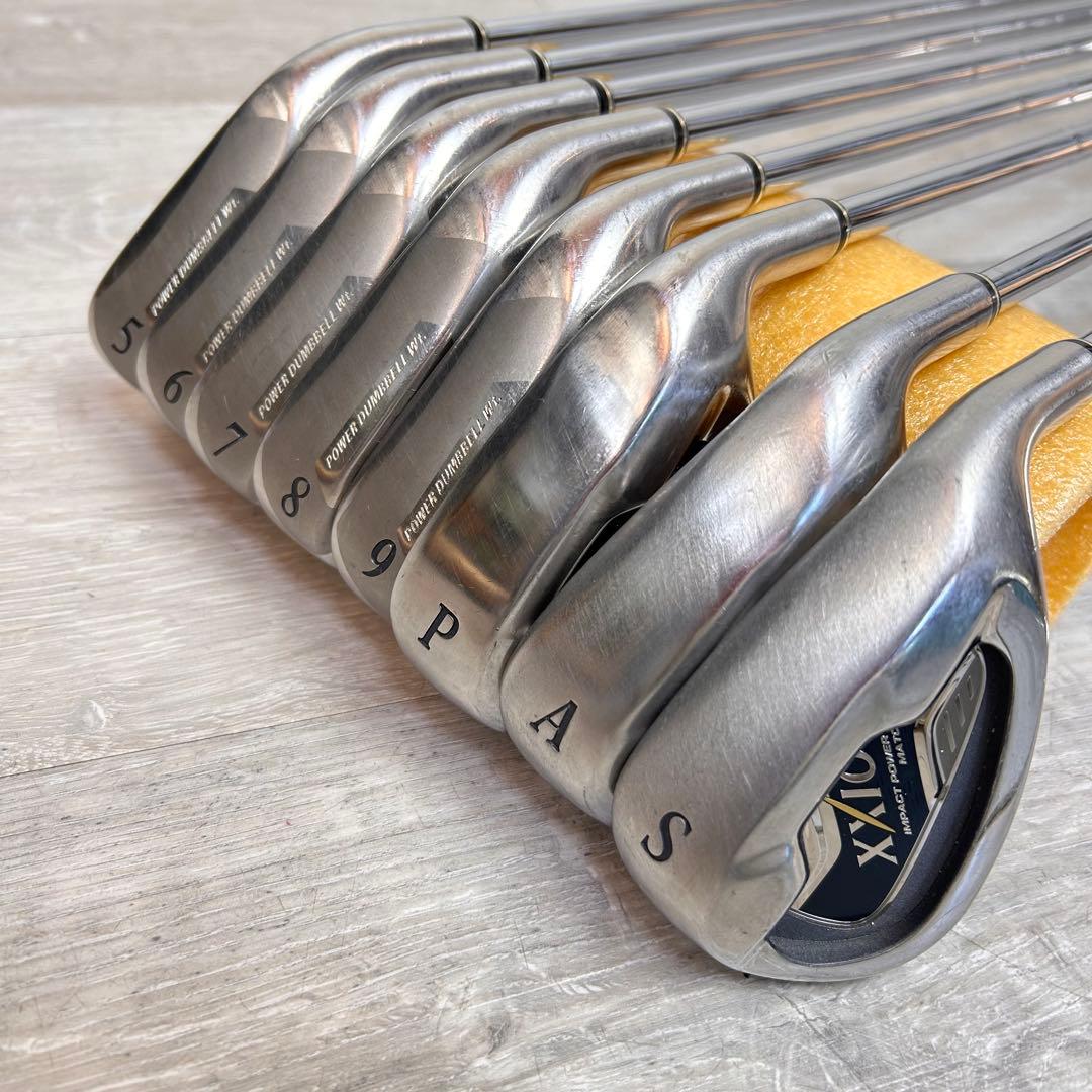 【メンズ右】ゼクシオ MP600 アイアンセット 5-9 PW AW SW