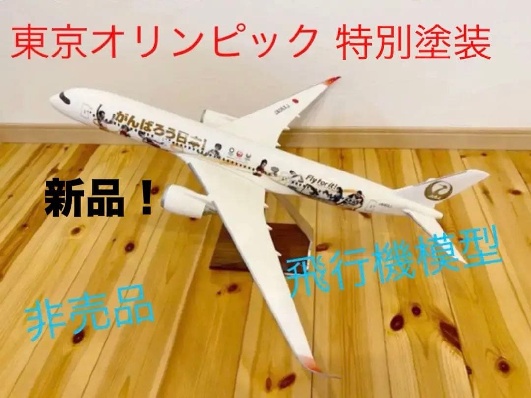 大型！東京オリンピック！特別塗装機　飛行機　模型