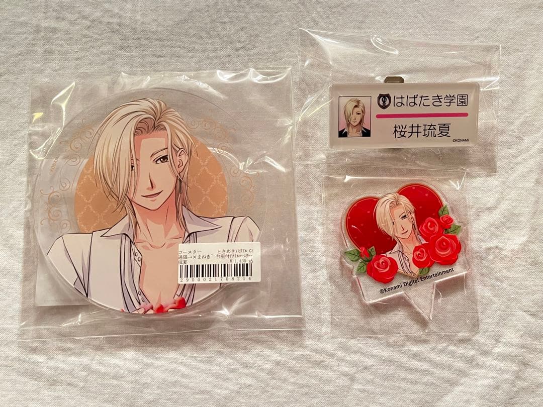 ときメモGS3 桜井琉夏 アクスタ 体育祭 感謝祭 ボトルキャップ フィギュア