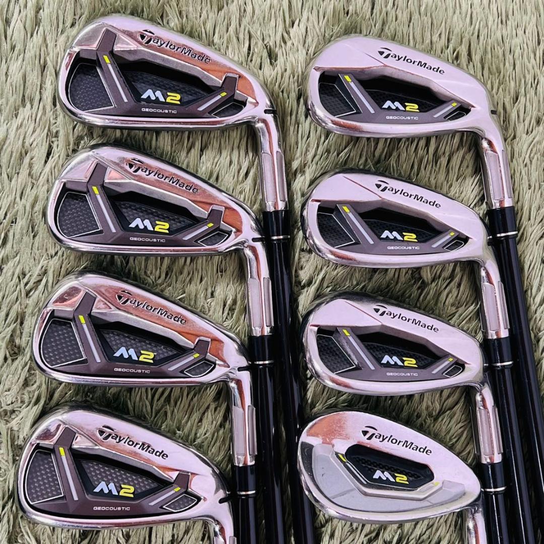 テーラーメイド M2 アイアン8本セット メンズゴルフ 初心者 入門 人気モデル
