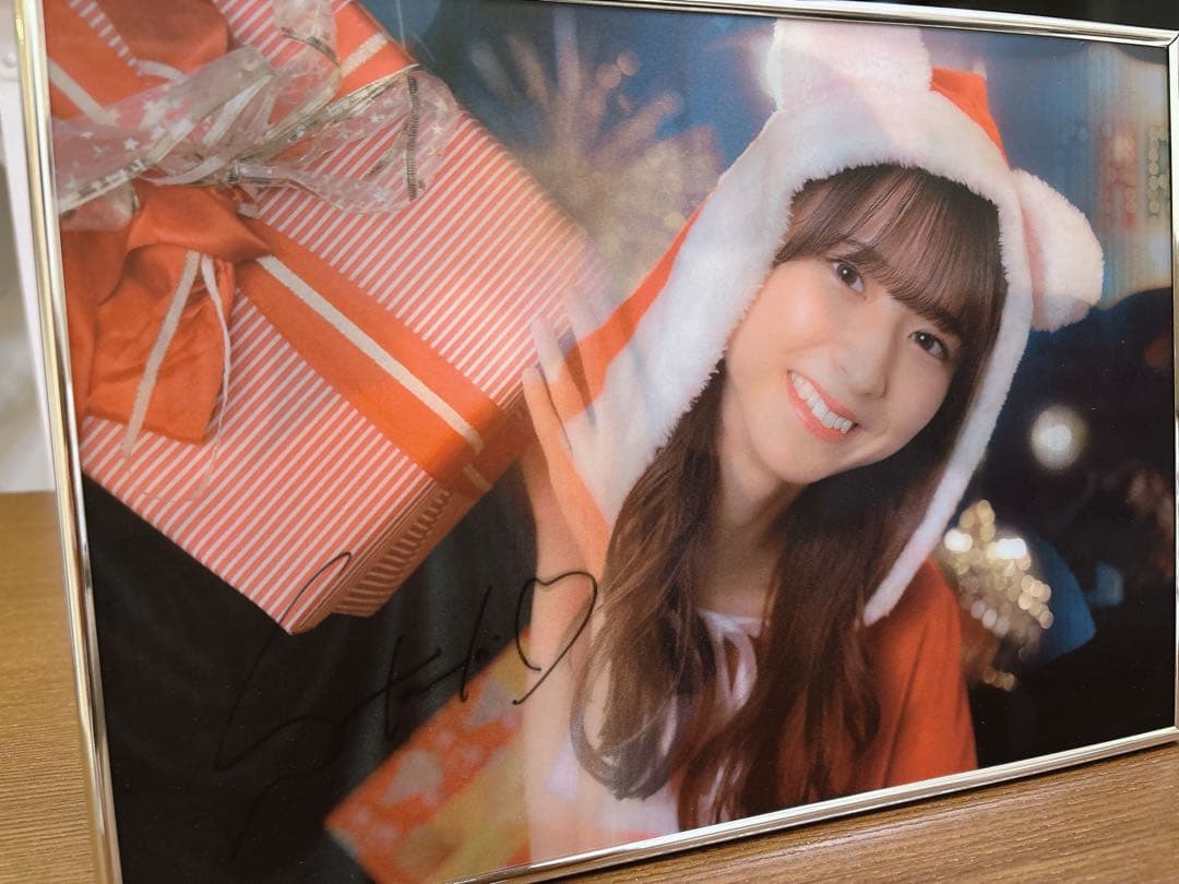 乃木坂46 菅原咲月　乃木フェス　直筆サイン入りレンチキュラー&直筆サインプリカ