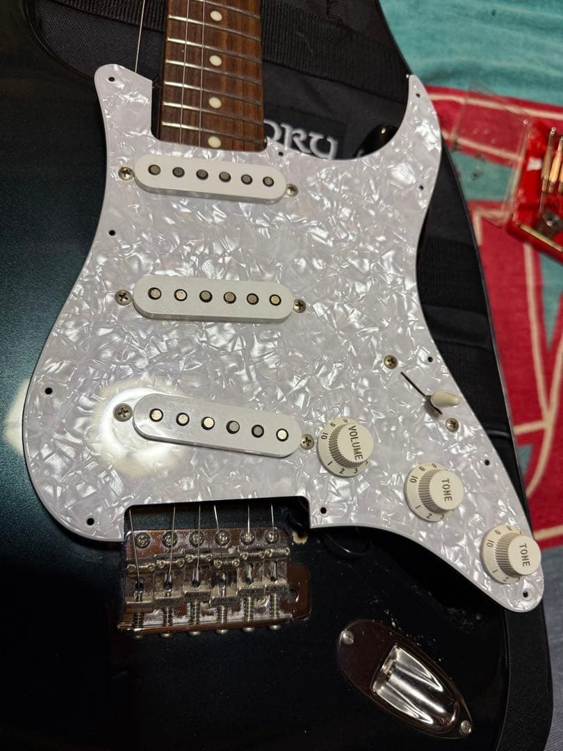 History エレキギター ダークグリーン