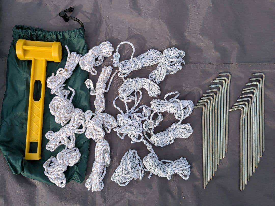 【訳あり】コールマン　タフワイドドーム300EXⅢ　グランドシート付き