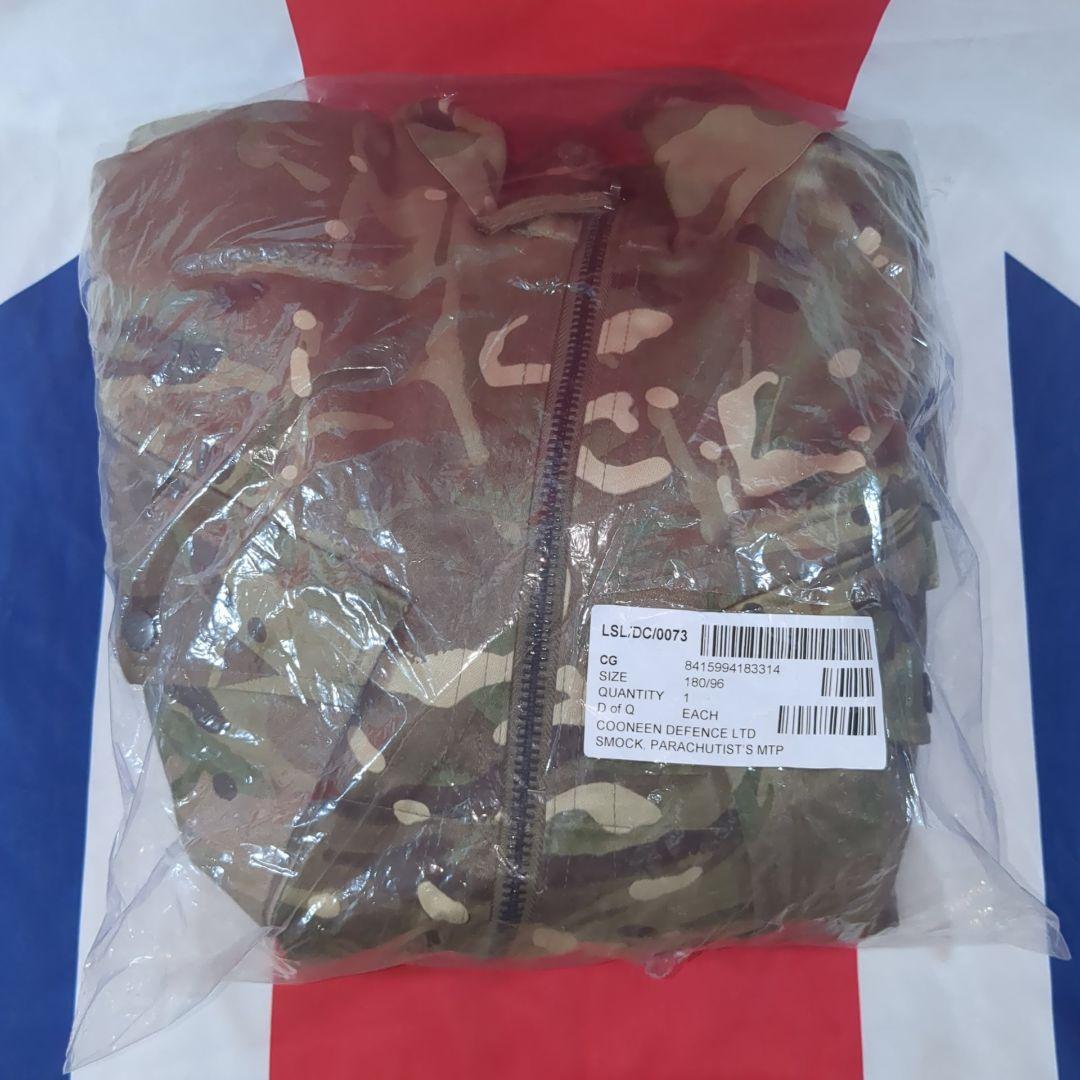【新品未使用】イギリス軍MTP空挺スモック＋SBSベレー帽＆階級章