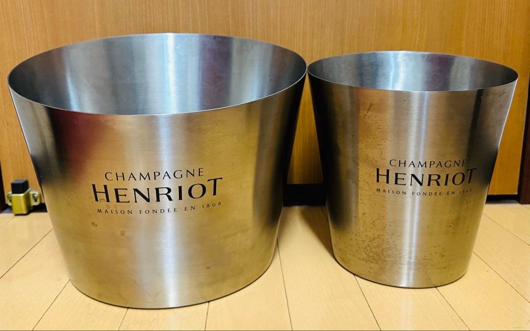 シャンパーニュ・アンリオ・シャンパーニュクーラー大・小2個セット
