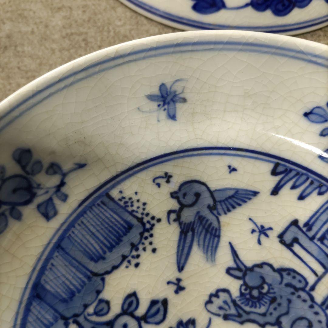 昔のお皿　5枚　D130