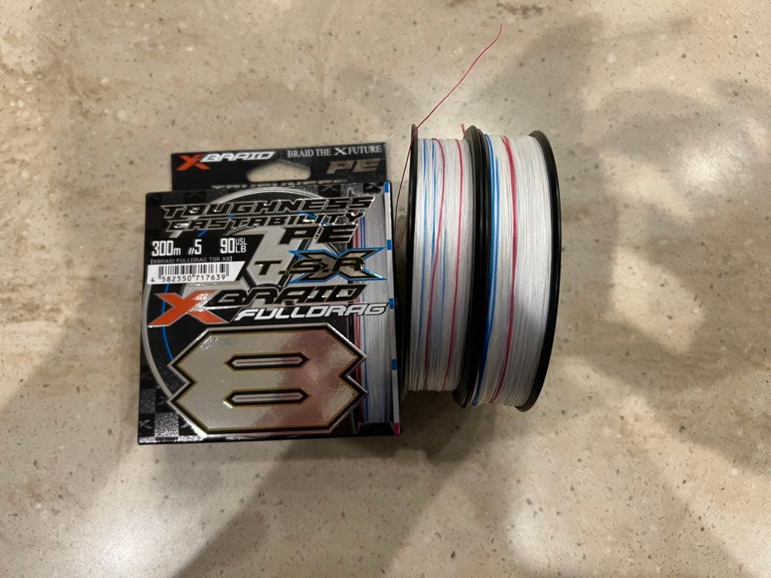 YGK X-Braid フルドラグ300m セット