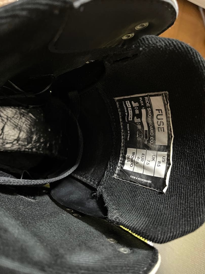 RIDE ライド FUSE スノーボード ブーツ メンズ26.5