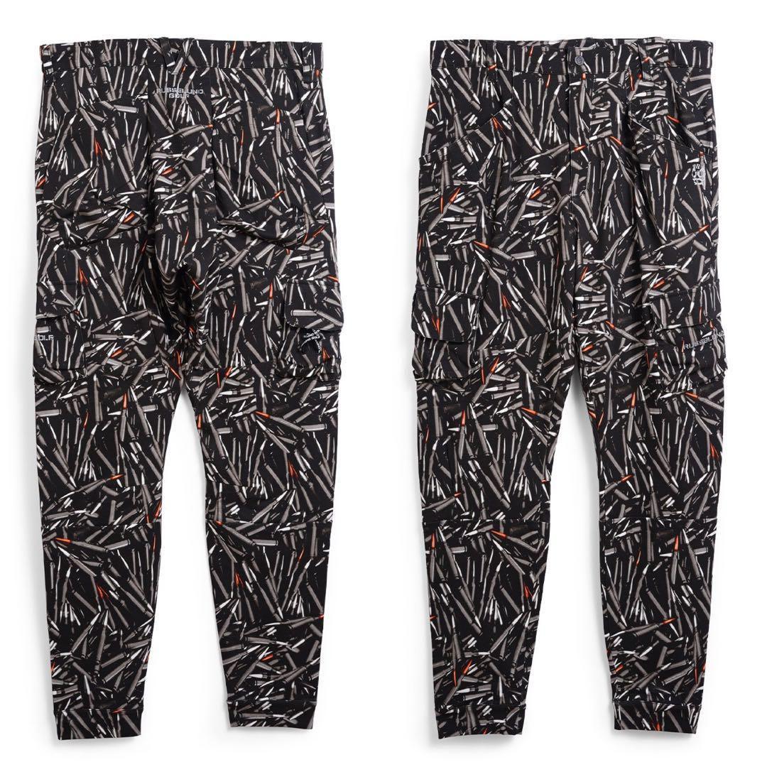 新品 ラッセルノ ゴルフ スキニー ロングパンツ バレット L 5