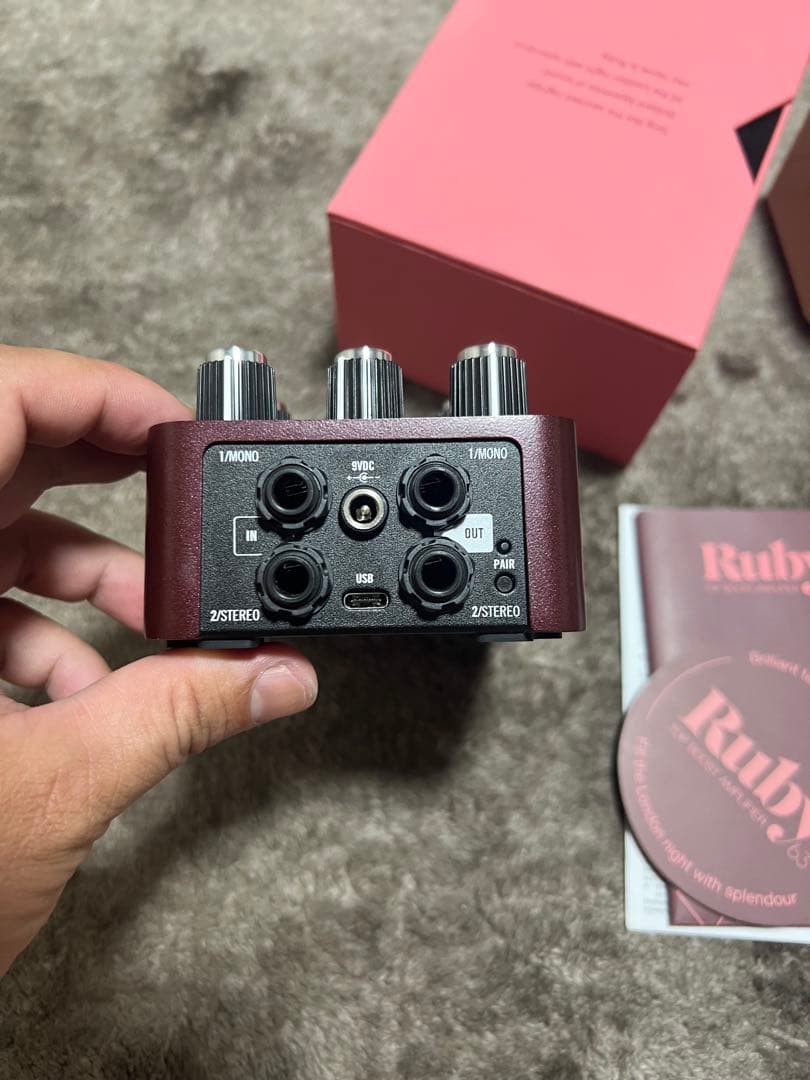 数回使用美品　UAFX Ruby Top Boost Amplifier ‘63