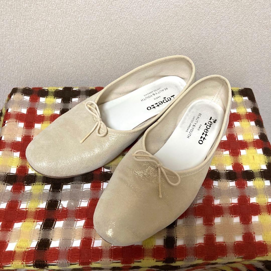 ユナイテッドアローズ別注　レペット　マノン39ゴールド