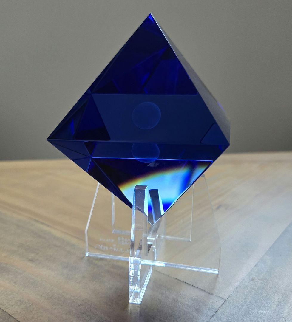 エヴァンゲリオン クリスタルオブジェ：第6の使徒　小樽大正硝子館