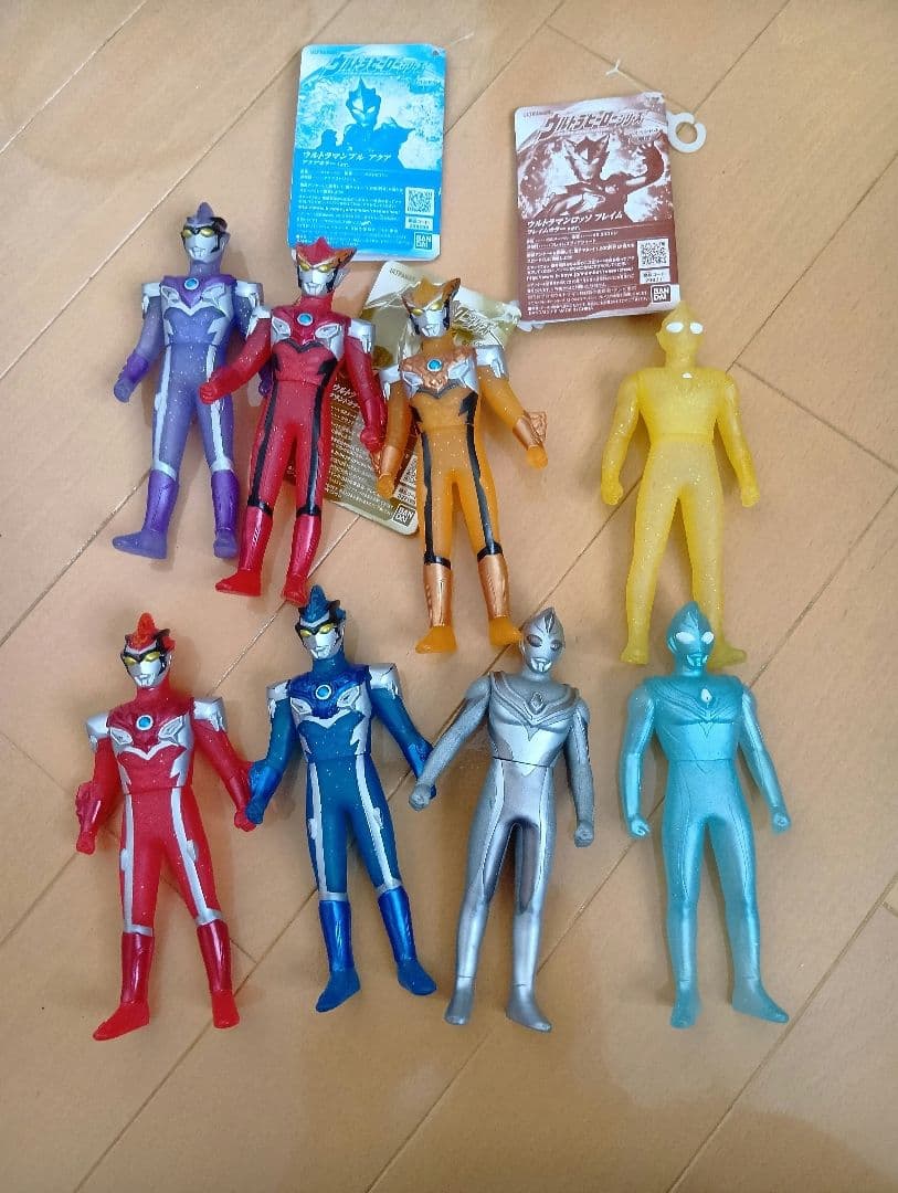 ウルトラヒーロー、ウルトラ怪獣ソフビセット