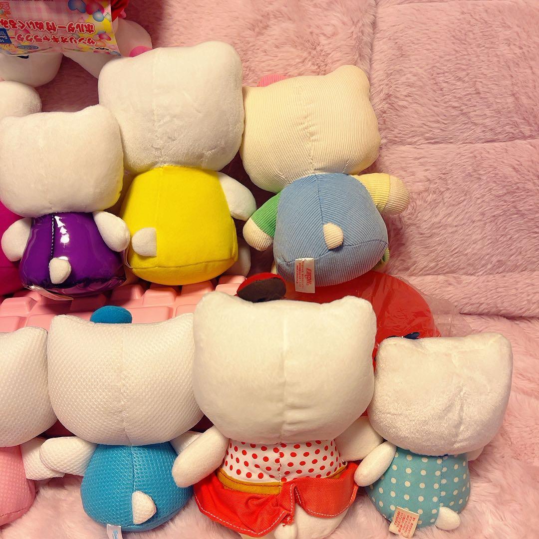 希少レア　ハローキティ　ぬいぐるみ　まとめ売り　平成レトロ　サンリオ