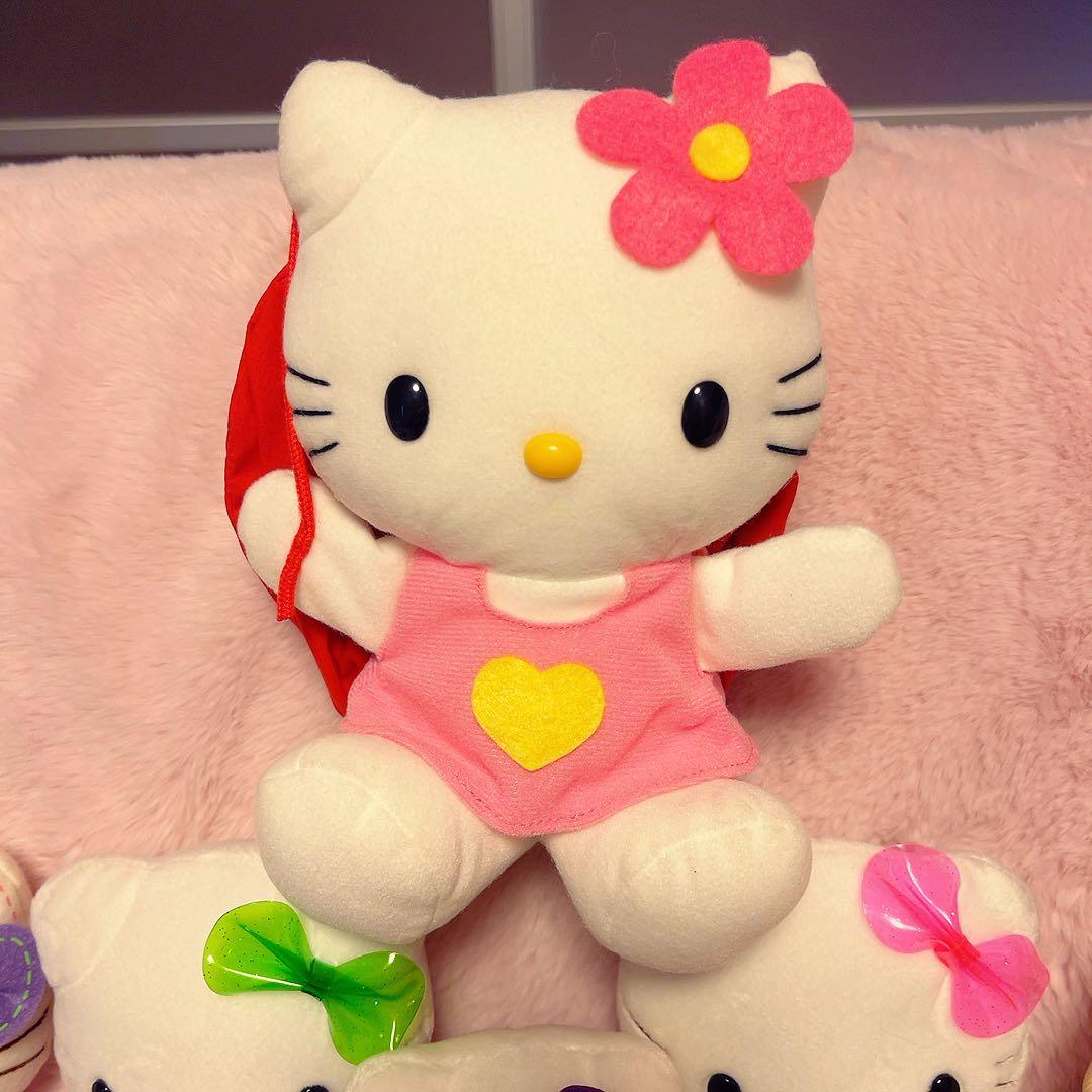 希少レア　ハローキティ　ぬいぐるみ　まとめ売り　平成レトロ　サンリオ