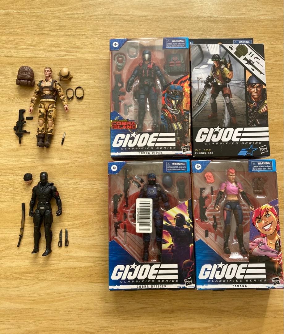 G.I. Joe フィギュア 6体セット