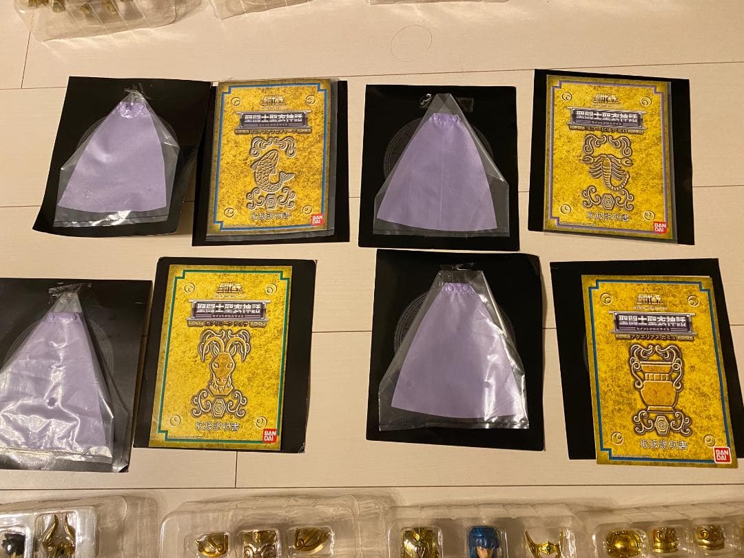 聖闘士聖衣神話 黄金聖闘士12体+教皇シオン+APPENDIX8個 セット