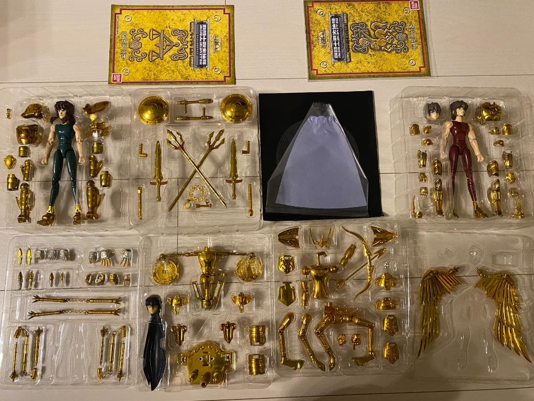 聖闘士聖衣神話 黄金聖闘士12体+教皇シオン+APPENDIX8個 セット