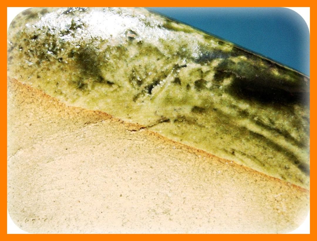 329『織部 四方隅切型 鉢』　/骨董品 古美術 古玩 アンティーク