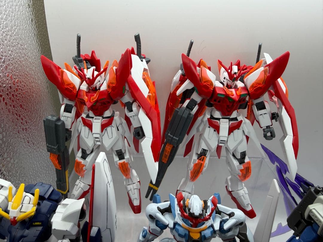 HG 1/144 シアクアンタ、ダブルオー ビルド系 ガンプラまとめ売り