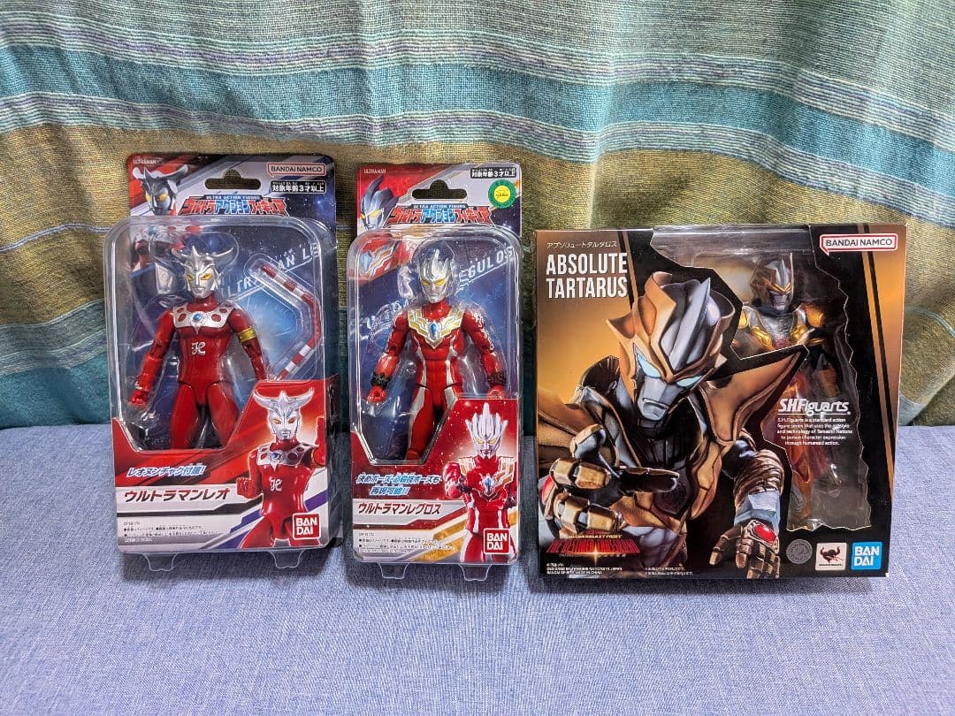 SHFアブソリュートタルタロス·UAF·ウルトラマンレオ·レグルスセット