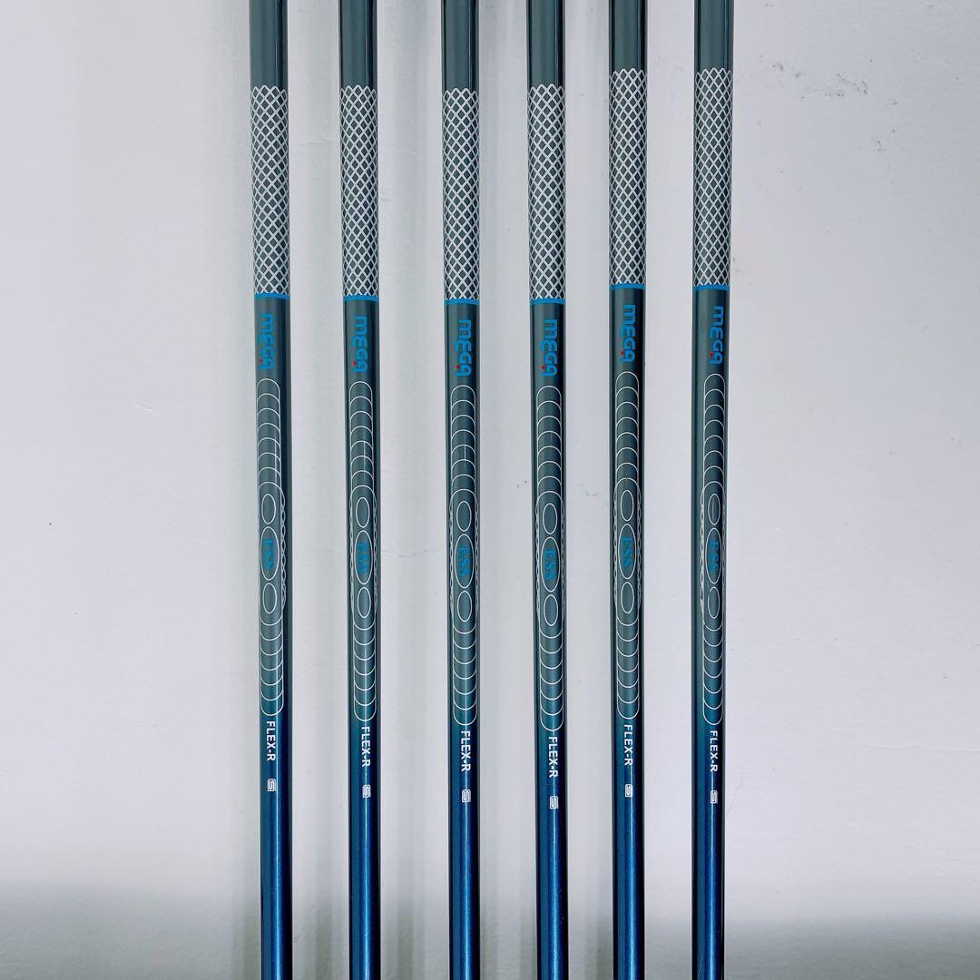 メガゴルフ　アイアン　ワンレングス　ESS R 5-P 6本　N2255