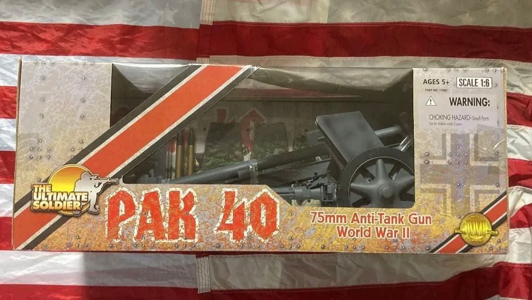 21st CENTURY TOYS製1/6ドイ75ミリ対戦車砲PaK40