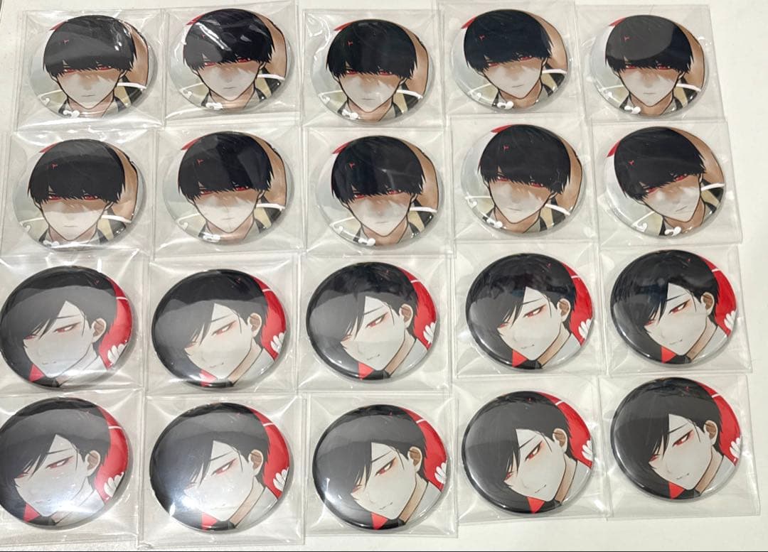 大穢　cool-b 缶バッジ　大崎　有明　20点セット