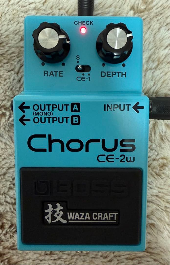 O2　BOSS Chorus CE-2w ギターエフェクター