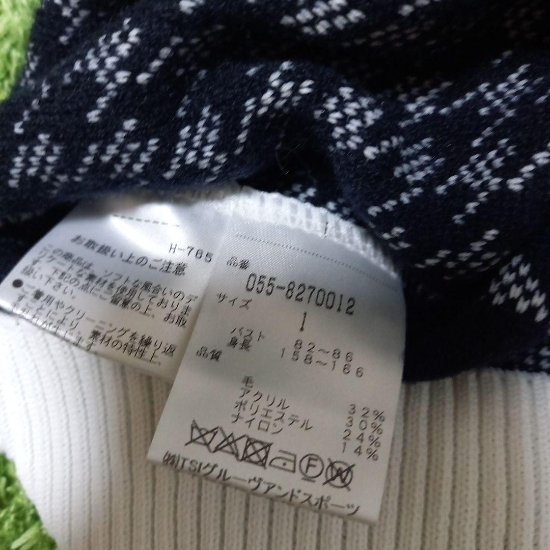 PEARLY GATES セーター ニット 千鳥柄 ジャガード パーリーゲイツ