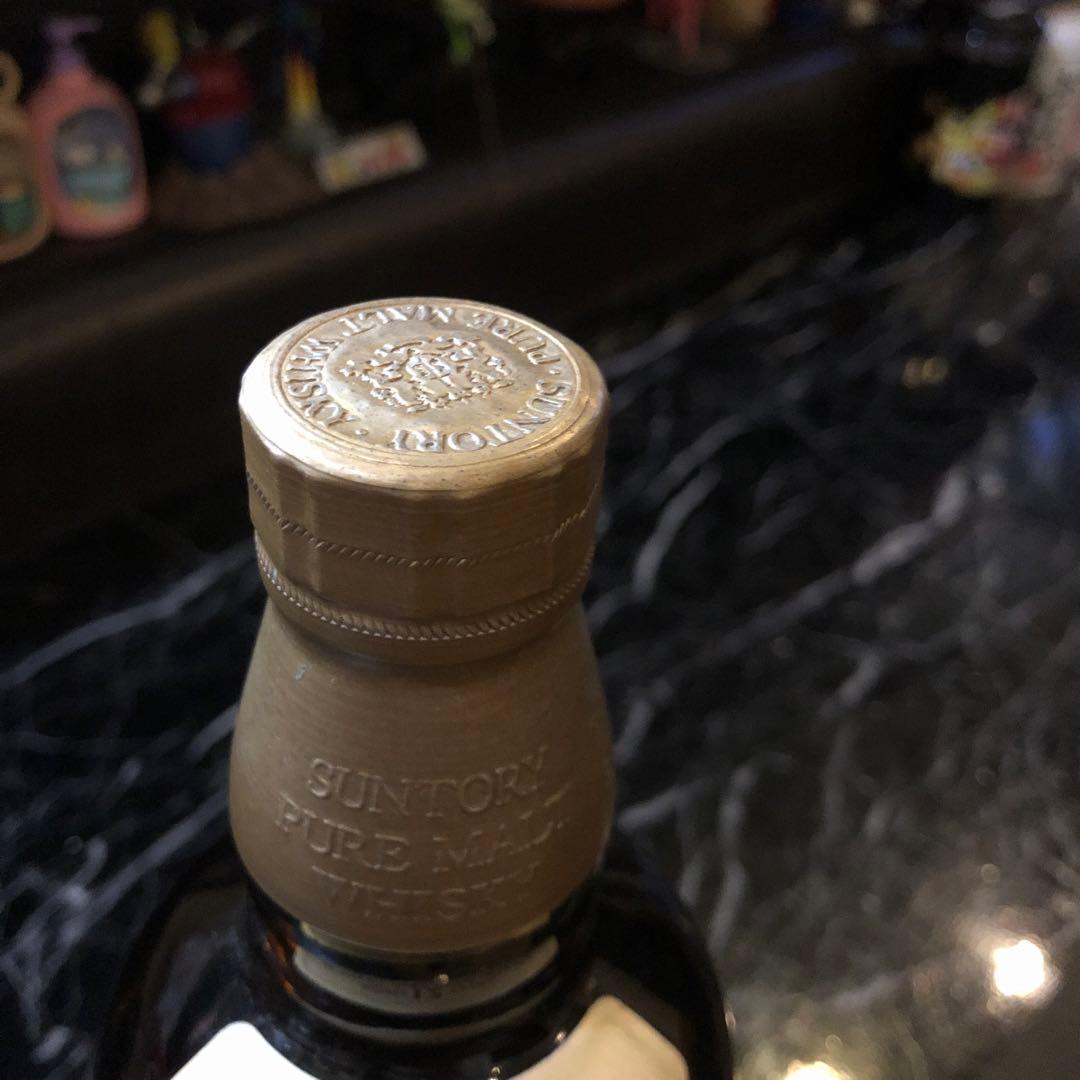 希少　サントリー山崎12年　向獅子ラベル　ピュアモルトウイスキー