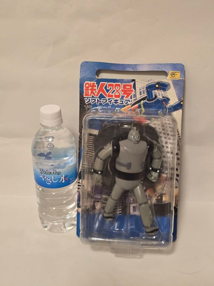 【希少品】鉄人28号 2003年 当時物 ソフビ3体＋箱物2体 昭和レトロセット