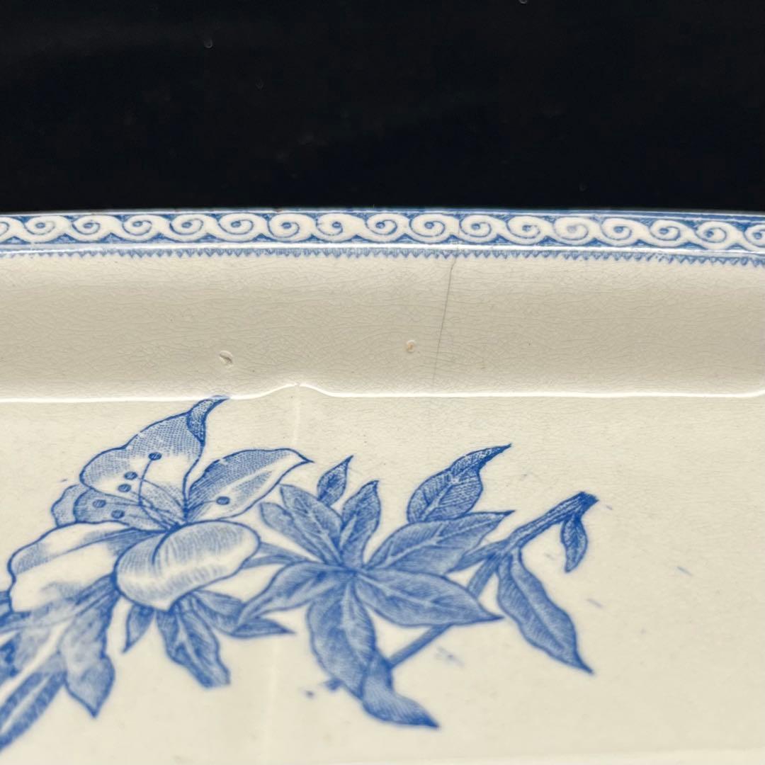 faïencerie d’Onnaing Nord オネ ソープディッシュ