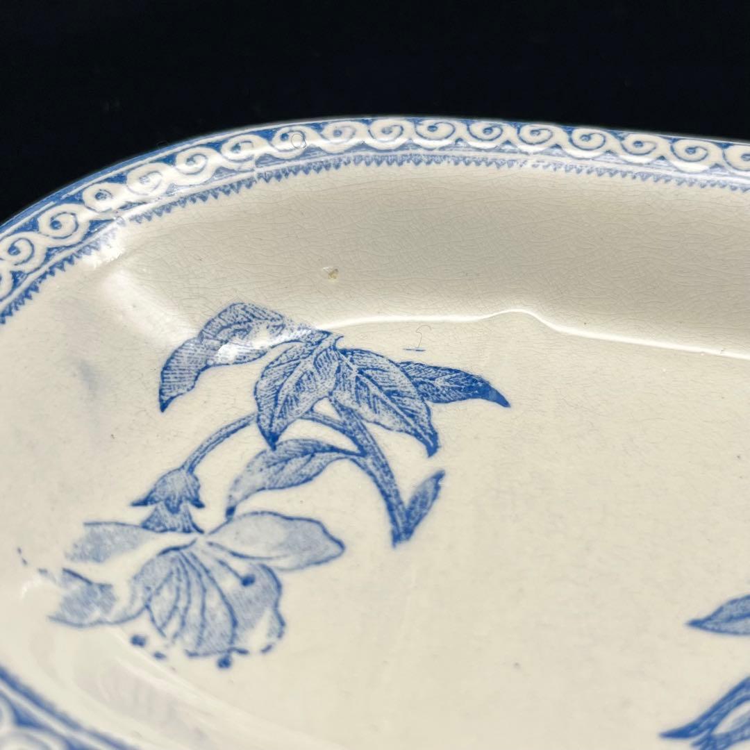 faïencerie d’Onnaing Nord オネ ソープディッシュ