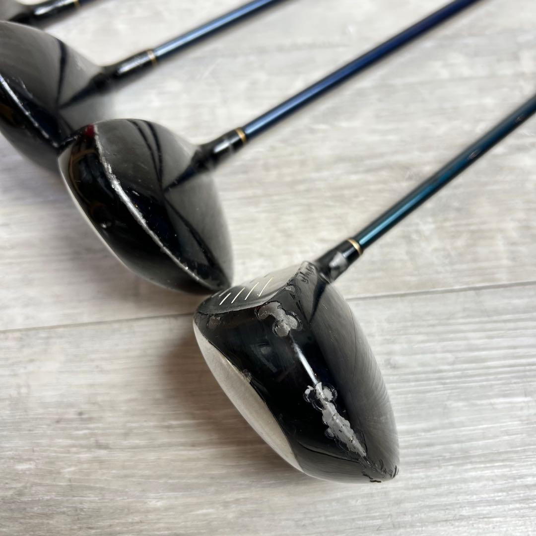 【レディース左】T.L.F II レフティ ウッド4本セット　左きき用