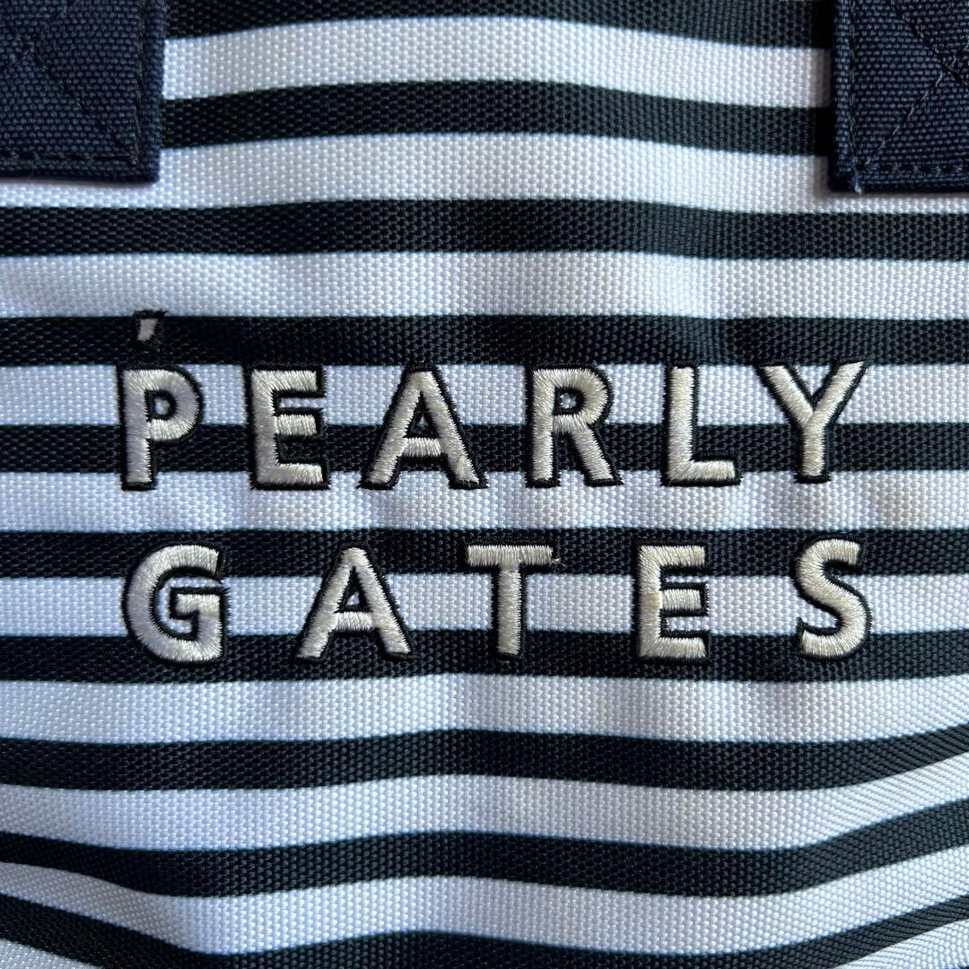 パーリーゲイツ　PEARLY GATES ストライプ　カートバッグ