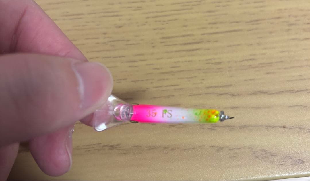 さかさにょろ　にょろ系ルアー　7個セット