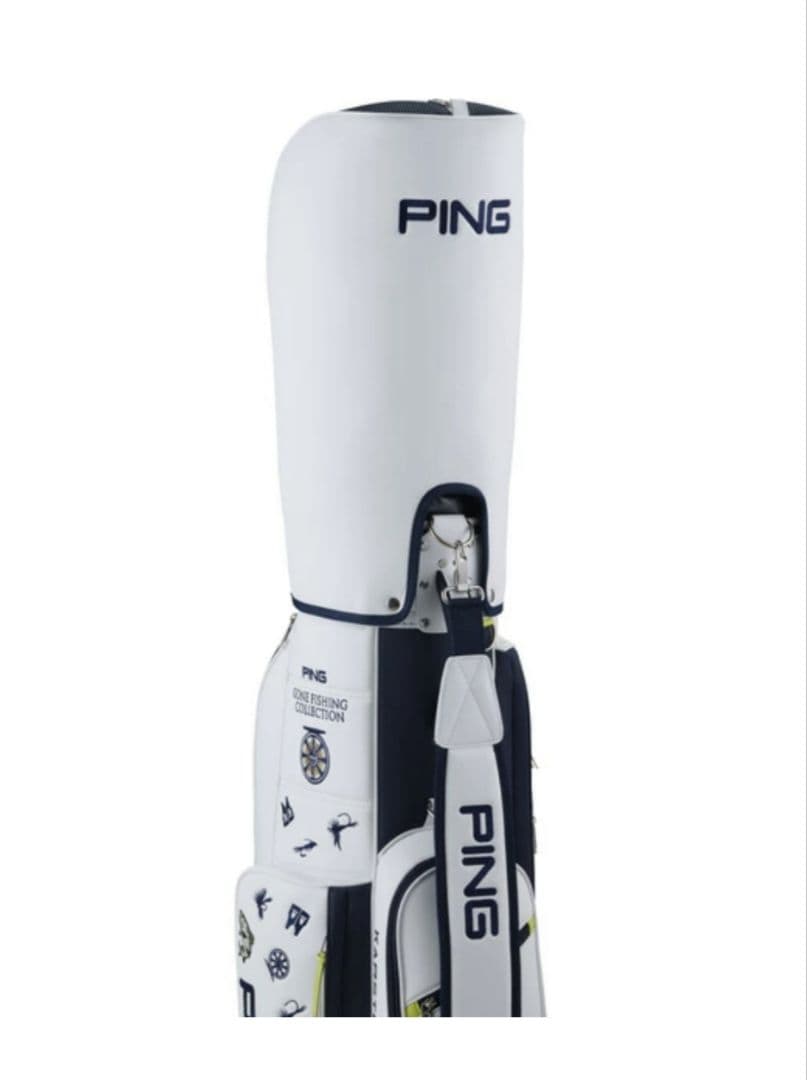 PING ゴルフバッグ GONE FISHING 2.8kg ホワイト