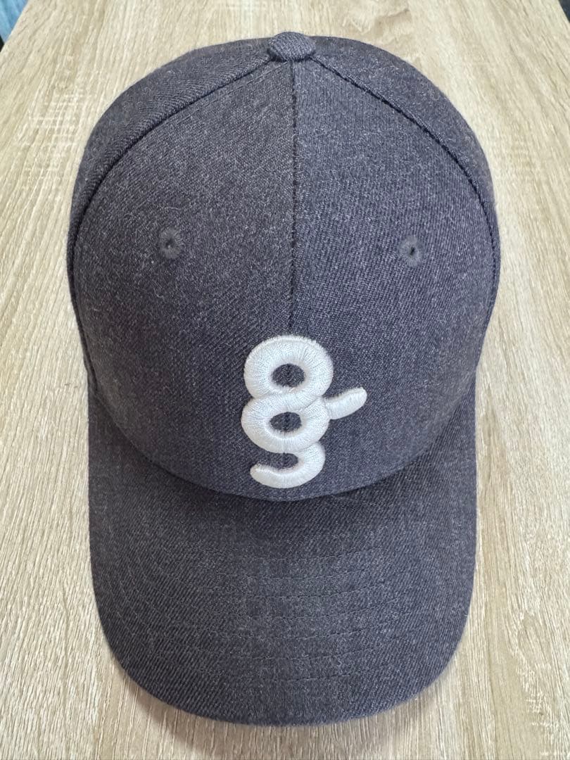 8G SHOOT baseballcap グレー 8gshoot