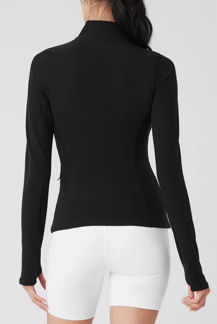 ヨガ・ピラティス alo Alosoft 1/2 Zip Rapid Pullover