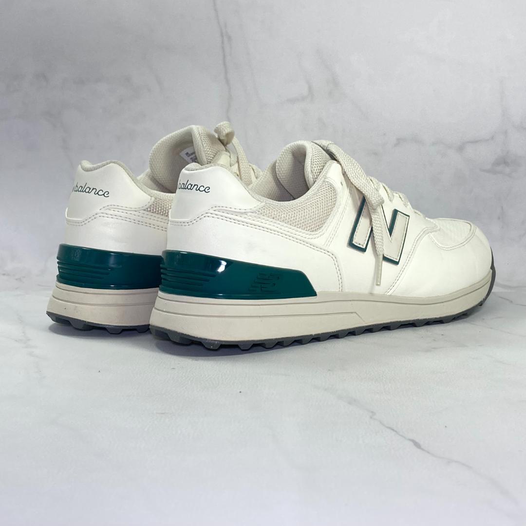 【美品・訳あり】new balance ゴルフシューズ 左27㎝ 右26.5㎝